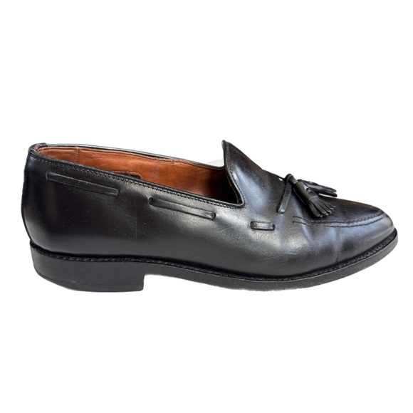 Allen Edmonds Grayson Black Leather Tassel Loafers Dress Shoes Size 10 READ main image 11